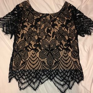 Laced top